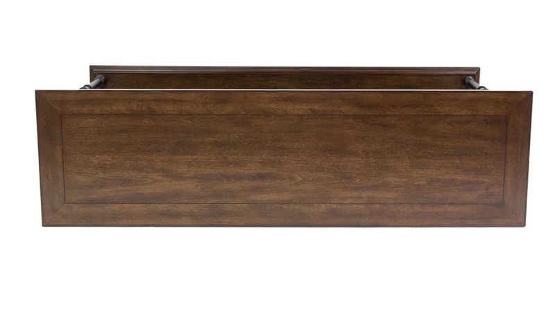 Top Down View of the Tribeca End Table in Brown by Liberty Furniture | Home Furniture Plus Bedding