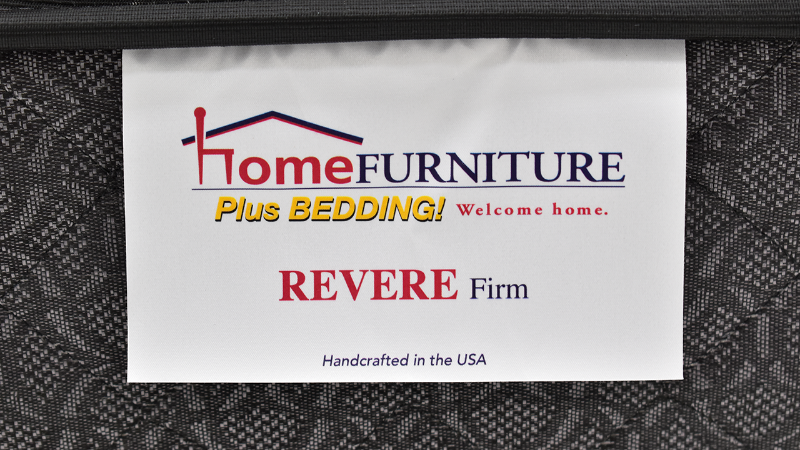 Tag View of the Revere Firm Mattress by Corsicana | Home Furniture Plus Bedding