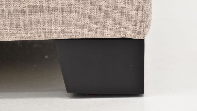 	Closeup View of the Foot  on the Morrow Queen Upholstered Bed in Gray by Elements International | Home Furniture Plus Bedding