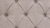 	Closeup View of the Button Tufting on the Morrow King Upholstered Bed in Gray by Elements International | Home Furniture Plus Bedding
