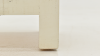 Close Up View of the Leg on the Arche 4 Door Console Cabinet | Home Furniture Plus Bedding