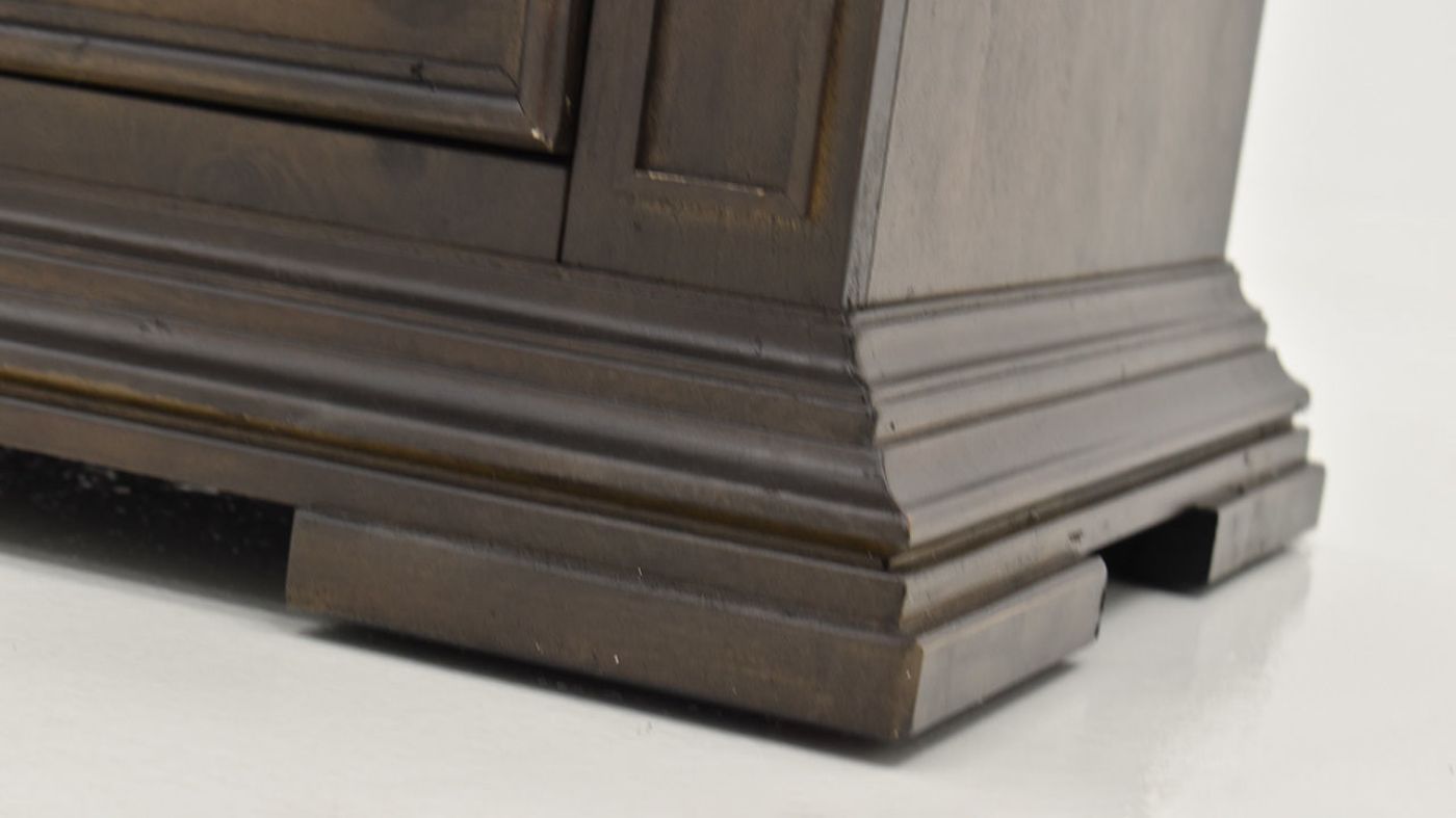 View of the Foot on the Big Valley King Size Bedroom Set in Brown by Liberty Furniture | Home Furniture Plus Bedding