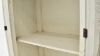 Interior View of the Maverick 4 Door Buffet Cabinet in Off-White by Vintage Furniture | Home Furniture Plus Bedding