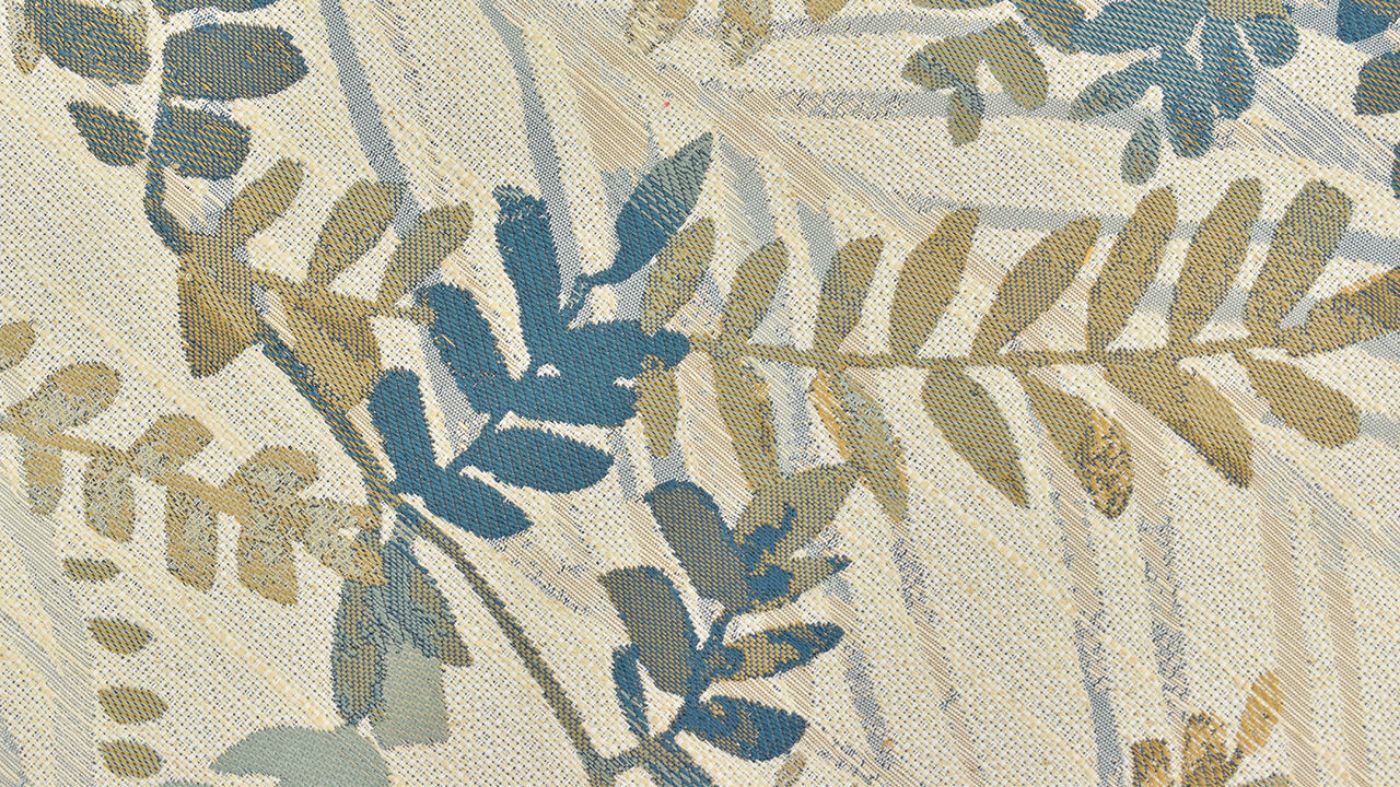 Sample Fabric Swatch of the  Multicolored Feather Ottoman by Behold Home | Home Furniture Plus Bedding