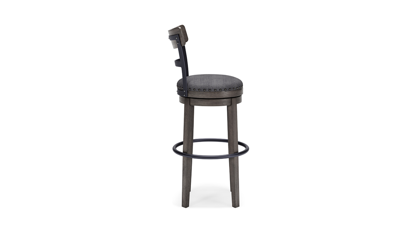 Side View of the Caitbrook 30 Inch Barstool by Ashley Furniture | Home Furniture Plus Bedding