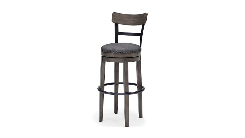 Angled Side View of the Caitbrook 30 Inch Barstool by Ashley Furniture | Home Furniture Plus Bedding