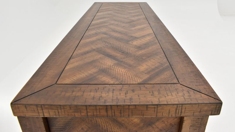Angled Top View of the Fairview Server in Brown by Jofran | Home Furniture Plus Bedding