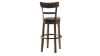 Rear View of the Valebeck 30 Inch Barstool in Brown by Ashley Furniture | Home Furniture Plus Bedding