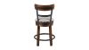Rear View of the Valebeck 24 Inch Barstool in Brown by Ashley Furniture | Home Furniture Plus Bedding