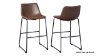 View of the Centiar 30 Inch 2 Pack Barstools in Brown by Ashley Furniture | Home Furniture Plus Bedding
