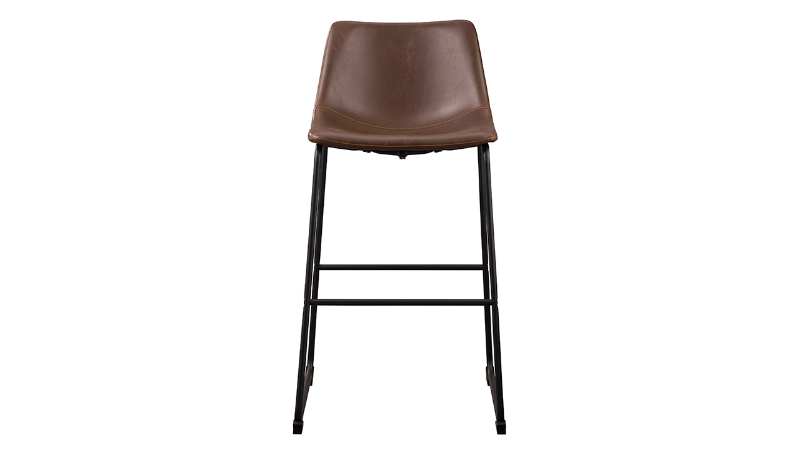 Front Facing View of the Centiar 30 Inch 2 Pack Barstools in Brown by Ashley Furniture | Home Furniture Plus Bedding