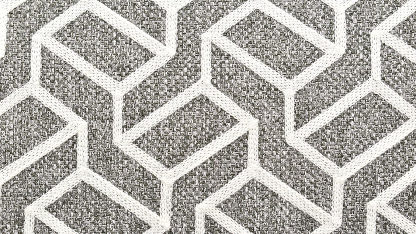 Sample Fabric Swatch of the Cutler Swivel Chair in Multicolor Gray by Jackson Furniture | Home Furniture Plus Bedding