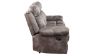 Side View of the Nashville Reclining Sofa in Gray by Steve Silver | Home Furniture Plus Bedding