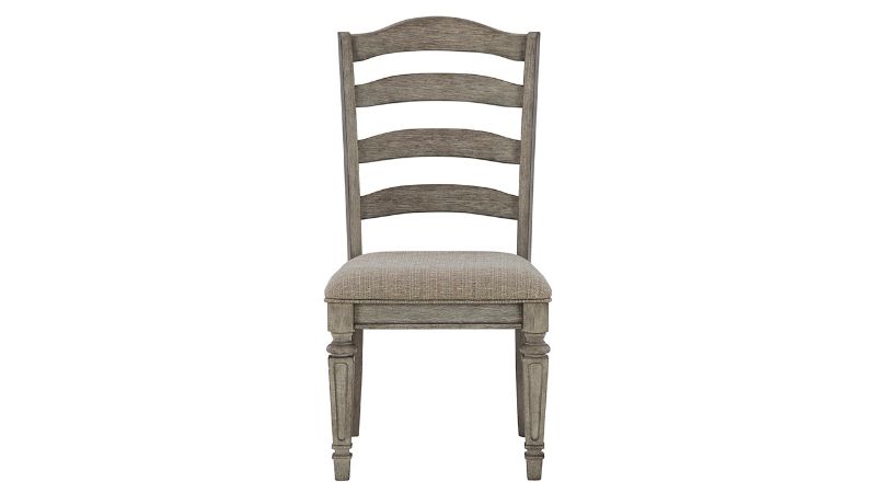 Front Facing View of the Lodenbay Dining Chair in Two Tone by Ashley Furniture | Home Furniture Plus Bedding