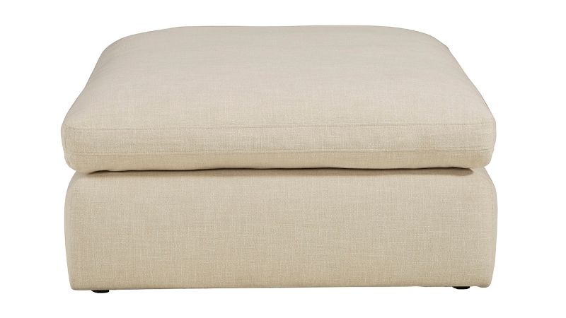 Picture of Elyza Oversized Ottoman - Off White