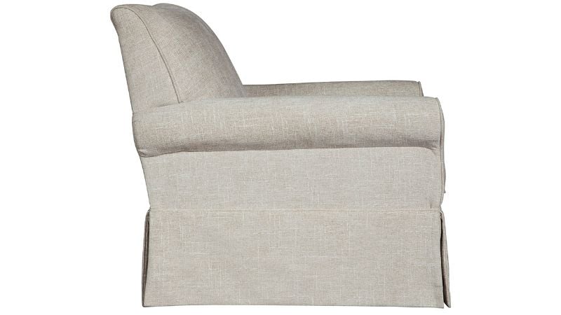 Side View of the Searcy Accent Chair in Off White by Ashley Furniture | Home Furniture Plus Bedding