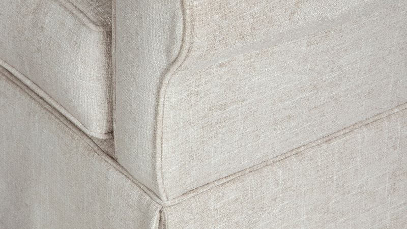 Close Up View of the Searcy Accent Chair in Off White by Ashley Furniture | Home Furniture Plus Bedding