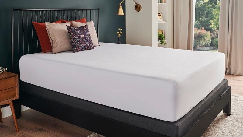Room View of the TEMPUR-Protect Breeze Mattress Protector | Home Furniture Plus Bedding