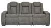 Front Facing View of the Next-Gen POWER Reclining Sofa in Gray by Asley Furniture | Home Furniture Plus Bedding