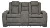Front Facing View of the Next-Gen POWER Reclining Loveseat in Gray by Asley Furniture | Home Furniture Plus Bedding