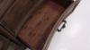 Close Up Interior View of the Dresser in the Tulsa Queen Size Bedroom Set in Light Brown by Avalon Furniture | Home Furniture Plus Bedding