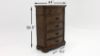 Dimension Details of the Tulsa Chest of Drawers in Light Brown by Avalon Furniture | Home Furniture Plus Bedding