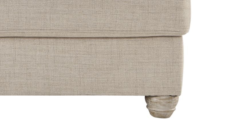 Close Up View of the Traemore Sleeper Sofa in White by Ashley Furniture | Home Furniture Plus Bedding