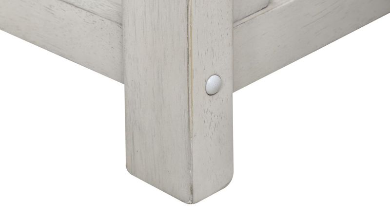 Close Up View of the Laurel Bluff End Table in White by Liberty Furniture | Home Furniture Plus Bedding