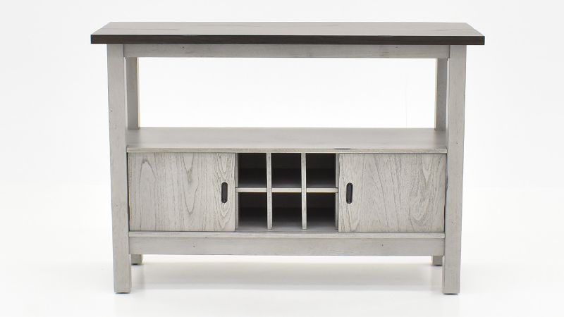 Room View of the Newport Dining Server in Gray by Liberty Furniture | Home Furniture Plus Bedding
