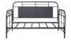 Front View of the Vintage Metal Daybed with Trundle in Navy by Liberty Furniture | Home Furniture Plus Bedding