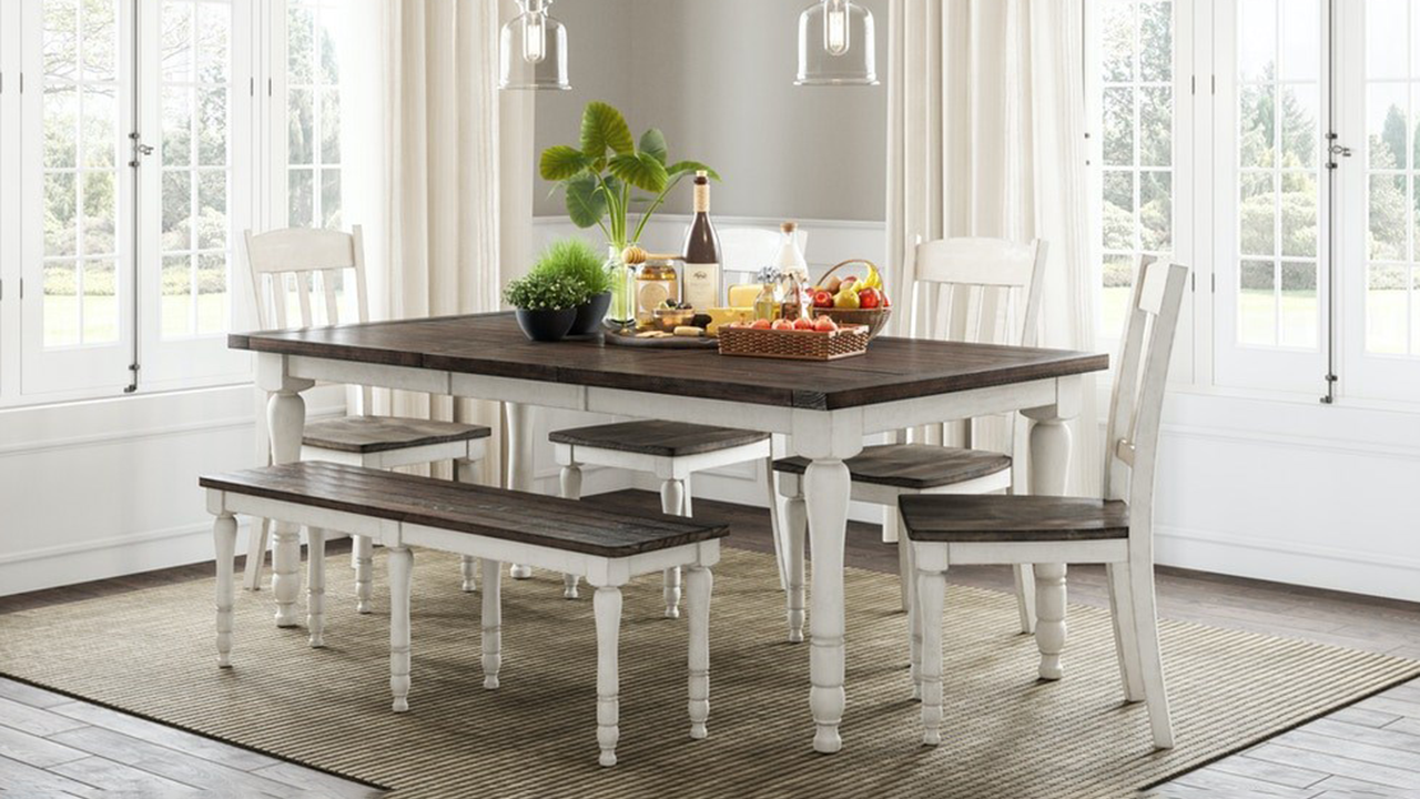 Madison County 6 Piece Dining Table Set
