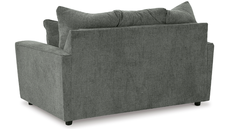 Rear View of the Stairatt Loveseat in Gray by Ashley Furniture | Home Furniture Plus Bedding