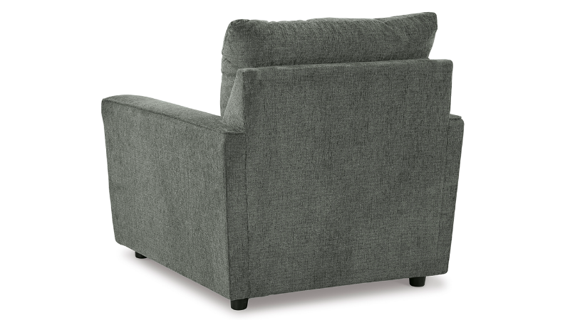 Rear View of the Stairatt Chair in Gray by Ashley Furniture | Home Furniture Plus Bedding