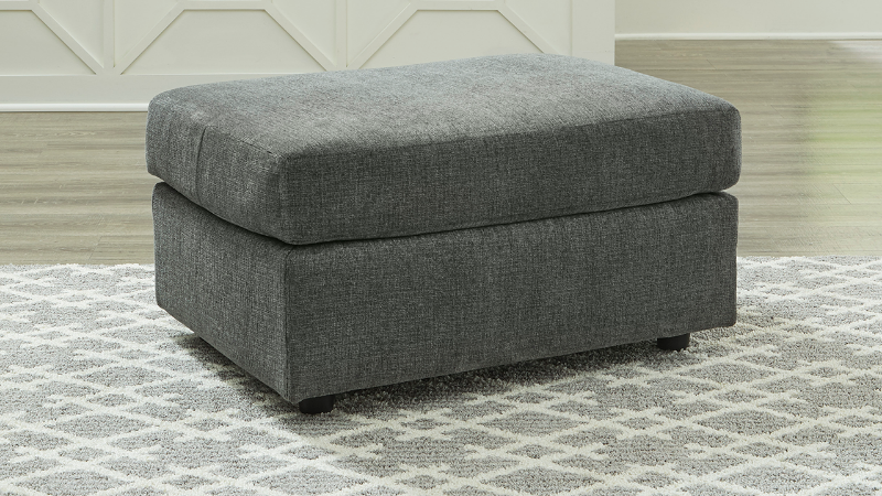 Room View of the Stairatt Ottoman in Gray by Ashley Furniture | Home Furniture Plus Bedding