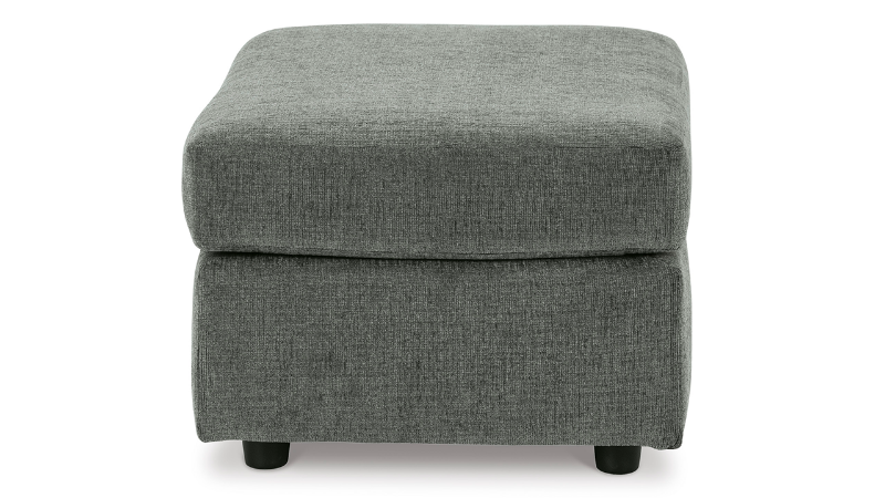 Side View of the Stairatt Ottoman in Gray by Ashley Furniture | Home Furniture Plus Bedding
