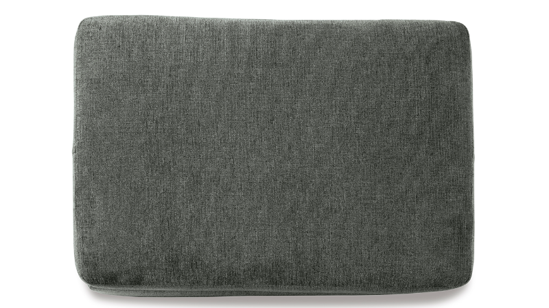Top Down View of the Stairatt Ottoman in Gray by Ashley Furniture | Home Furniture Plus Bedding