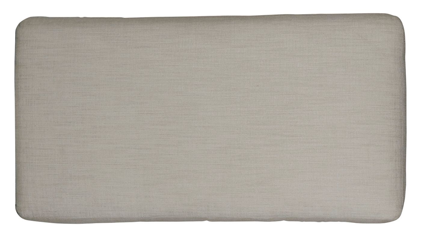 Top View of the Zeller Ottoman in Off White by Jackson Furniture | Home Furniture Plus Bedding