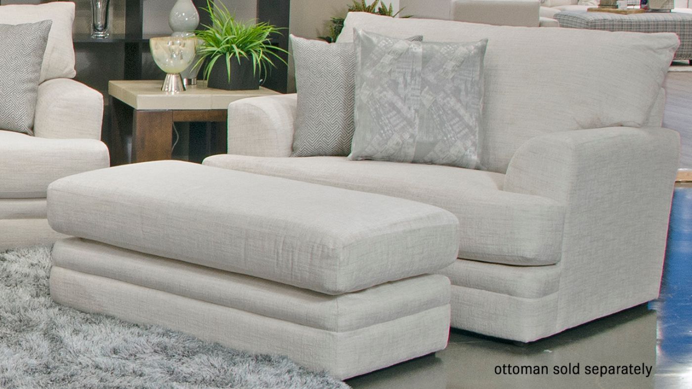Room  View of the Zeller Chair in Off White by Jackson Furniture | Home Furniture Plus Bedding