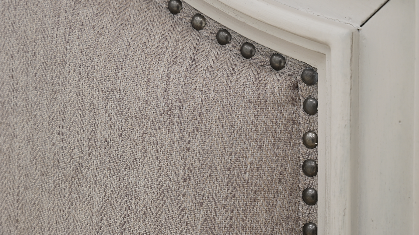 Layla Queen Size Upholstered Headboard Thumbnail Details | Home Furniture Plus Bedding	