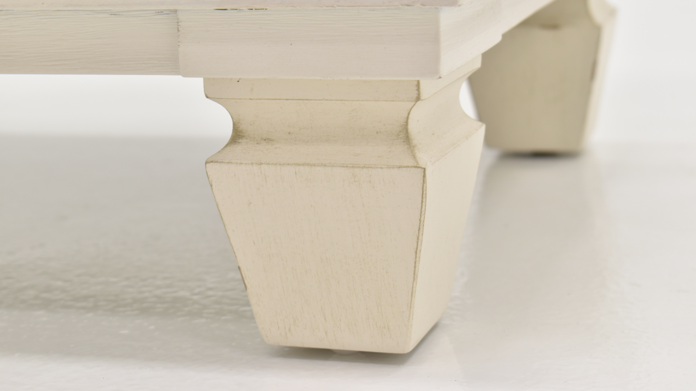 Layla Nightstand, Close Up View of the Feet | Home Furniture Plus Bedding	