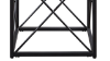 Skyler End Table, Close Up of Black Metal Base | Home Furniture Plus Bedding
