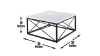 Skyler Coffee Table, Dimension Details | Home Furniture Plus Bedding