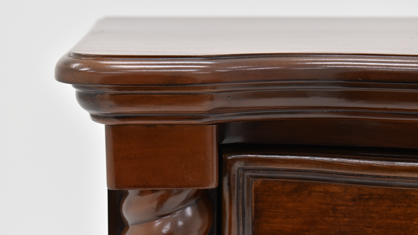 Darren Chest of Drawers Top Corner, Close Up View | Home Furniture Plus Bedding	