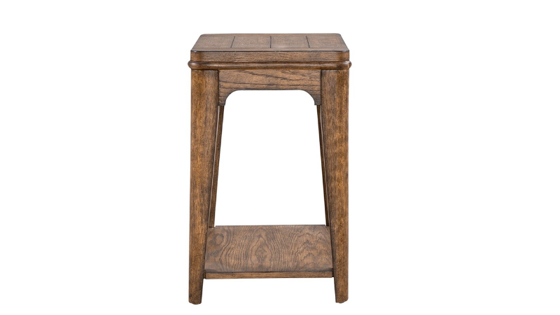 Ashford Chair Side Table, Side View | Home Furniture Plus Bedding