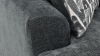 Aden Chair with Gray Upholstery, Close Up of Arm  | Home Furniture Plus Bedding