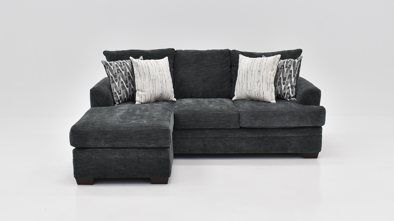 Aden Sofa with Full Chaise, Left Chaise Configuration | Home Furniture Plus Bedding