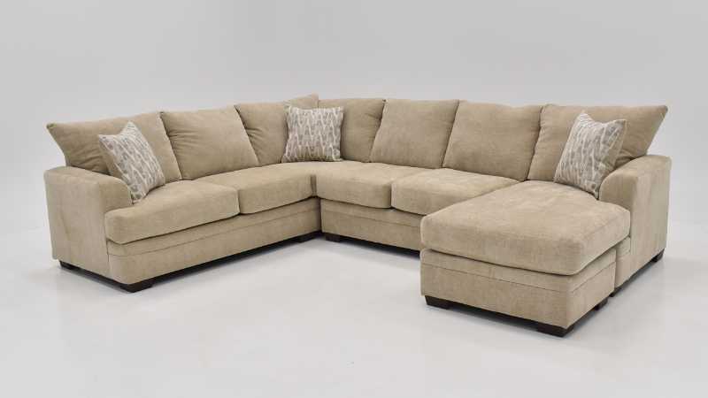 Aden Sectional Sofa with Left Chaise | Home Furniture Plus Bedding