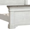 View of the Valley Ridge Queen Size Bed in Off White with Gray by Samuel Lawrence | Home Furniture Plus Bedding