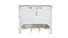 View of the Valley Ridge Queen Size Bed in Off White with Gray by Samuel Lawrence | Home Furniture Plus Bedding