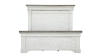 View of the Valley Ridge Queen Size Bed in Off White with Gray by Samuel Lawrence | Home Furniture Plus Bedding